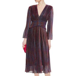 Jonathan Simkhai Rainbow Metallic Dress, US0